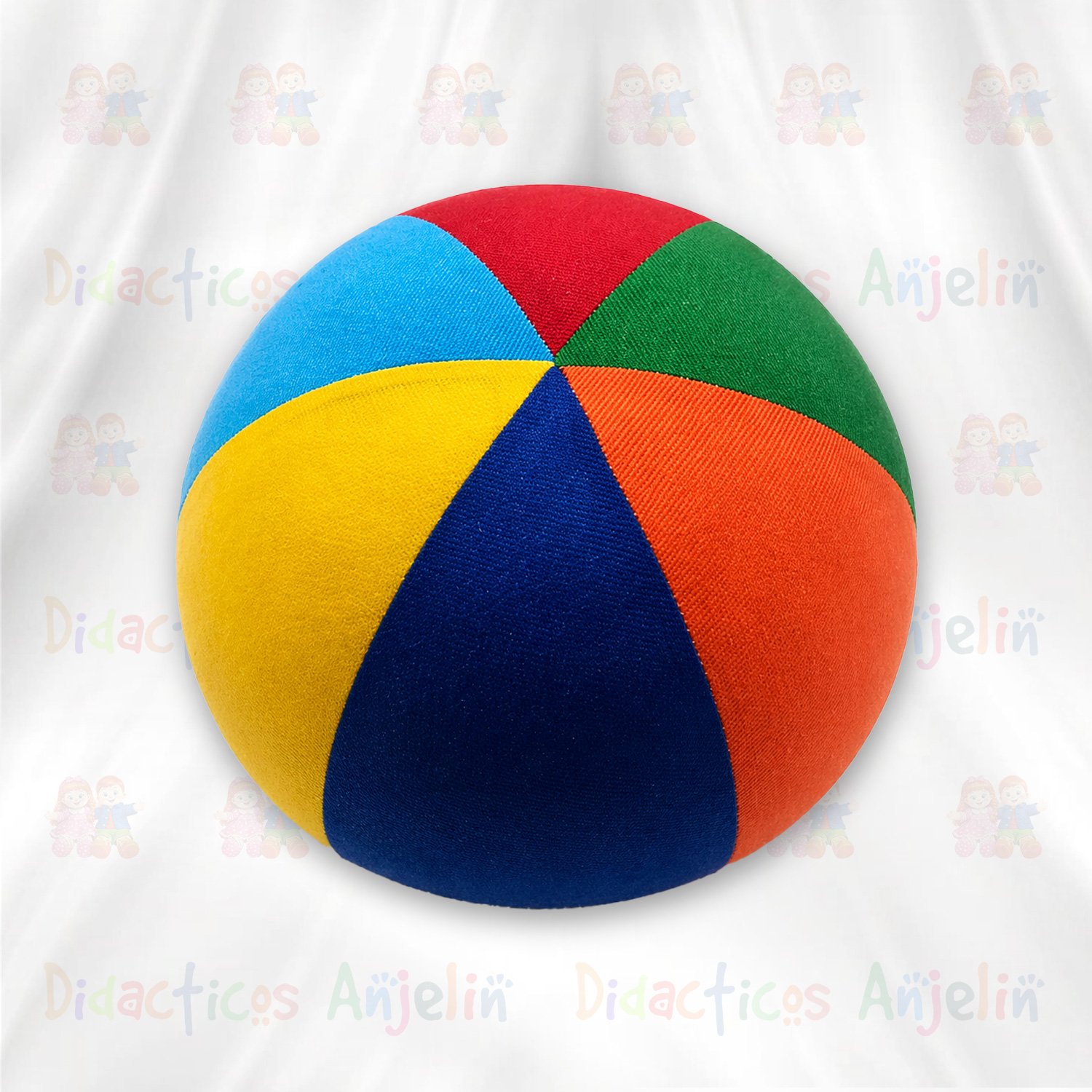 Balón hecho en tela para la estimulación temprana de los niños pequeños