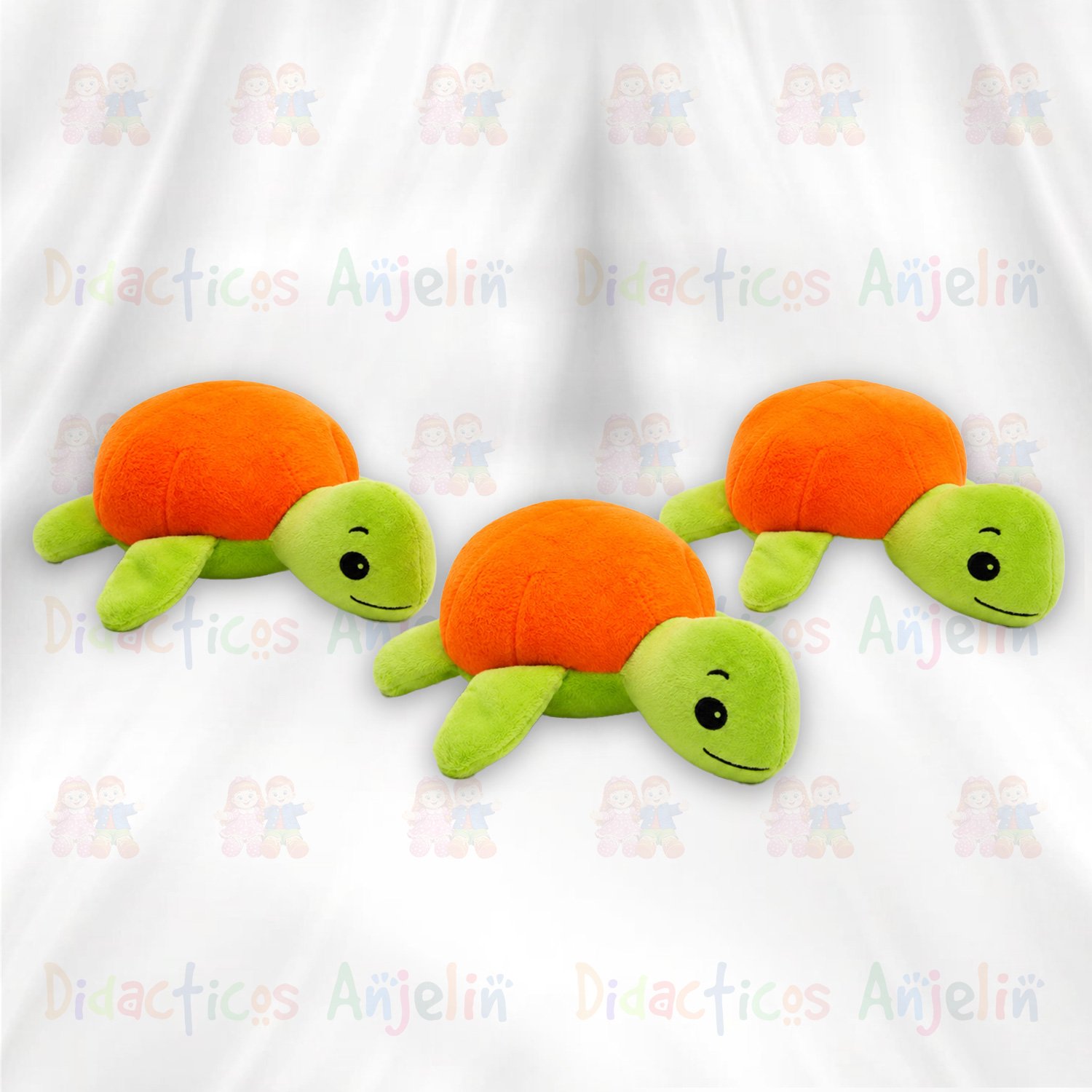 Set de tortugas sensoriales con diferentes pesos para estimulación temprana y desarrollo motriz en bebés y niños
